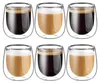 Dvoustěnné šálky na espresso 100 ml z borosilikátového Náhled obrázku produktu 1