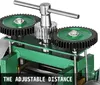 Close-up of the gears and rollers of a jewelry rolling mill. Náhled obrázku produktu