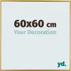 A product image with text overlay indicating size and a tagline, and a brand logo. Produktbild-Vorschau