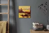 Coloray Hodiny Unikátní 30x30 cm  Tiché hodiny Pro obývací Produktbild-Vorschau 1