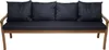 Cuscini per panchina da giardino Blu scuro| Seduta 170x60x7 Anteprima dell’immagine prodotto 1