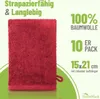 Frottier Waschhandschuhe 10er Pack 15x21cm, 100% Baumwolle, Produktbild-Vorschau 6