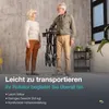 Helavo 2 in 1 Rollator & Rollstuhl in Einem - Faltbarer Produktbild-Vorschau 3