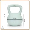 ACTIGET Soft Kettlebell 8 kg Trainingsgewicht, Produktbild-Vorschau 2