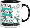 Vogelrescuerin Tasse Geschenk Spruch Wer Will Schon Produktbild-Vorschau 1