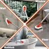 JEHONN Frottoir de douche 4 en 1 avec long manche et 4 Voir les images du produit 5