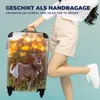MuchoWow® Koffer Handgepäck Trolley Rollkoffer Kleine Produktbild-Vorschau 4