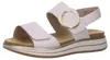 Remonte Damen Leder Sandale Klett Goldakzente D1J63, Produktbild-Vorschau 8