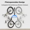 Wiltec supporto da parete per bicicletta 11,8 x 63,8 x 58,3 Anteprima dell’immagine prodotto 13