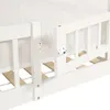 Flieks Kinderbett Hausbett 140x200cm mit Vorhang und Tür, Produktbild-Vorschau 9