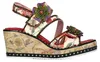 Laura Vita Damen Sandalette Leder mehrfarbig mit Produktbild-Vorschau 4
