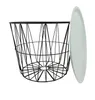 Metallkorb Korb mit Metalldeckel 50x40,5cm Produktbild-Vorschau 2