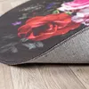 Volero - Teppich Floral Rund - Florine Schwarz Rosa - Ø 100 Produktbild-Vorschau 5