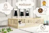 Interbeds Bodenbett Kinderbett Montessori 190x90cm Produktbild-Vorschau 2