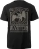 Led Zeppelin Madison Square Garden 1975 Black L T-Shirt Produktbild-Vorschau 1