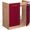 Skříňka pod dřez Vicco R-Line Červená vysoký lesk 80 cm bez Náhled obrázku produktu 4