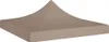 vidaXL Zadaszenie namiotu imprezowego 3x3 m Taupe 270 g/m² Podgląd zdjęcia produktu 6