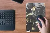 MuchoWow® Mauspad Mousepad Marmor - Gold - Schwarz 18x27 cm Produktbild-Vorschau 4