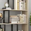 HOMCOM Étagère bibliothèque séparateur de pièce style Voir les images du produit 8