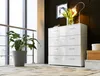 BMG Möbel Kommode Sideboard Anrichte MARBELLA in Hochglanz Produktbild-Vorschau 1