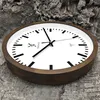 Holzwerk HOMBURG (FUNK) moderne Bahnhof Funk Holz Wanduhr, Produktbild-Vorschau 2