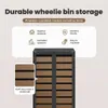 vidaXL Contenitore per rifiuti con coperchio sollevabile a Anteprima dell’immagine prodotto 6