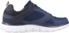 A side view of a blue athletic shoe. Produktbild-Vorschau