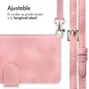 Funda Tipo Libro con Cuerda para Samsung Galaxy A56 - Rosa Vista previa de la imagen del producto 3