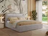 MKS MEBLE Polsterbett Doppelbett mit Holzlattenrost GOLD 5 Produktbild-Vorschau 1