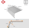 INEFA Rinneneinhang ohne Wasserfalz aus Aluminium 200cm, Produktbild-Vorschau 2