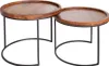 riess-ambiente 2er Set Beistelltische ELEMENTS 55cm schwarz Produktbild-Vorschau 10