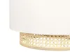 BELIANI Hängelampe beige / natürlich Baumwolle Rattan Boho Produktbild-Vorschau 6