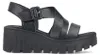 Rieker Damen Keilsandalette mit Plateau und gekreuzten Produktbild-Vorschau 18