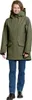 A woman is standing and posing for a product photo.
