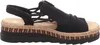 Rieker Damen Keilsandalette Sandale Modeschuh schwarz 38 Produktbild-Vorschau 120