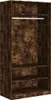 vidaXL Kleiderschrank Räuchereiche 100x50x200 cm Produktbild-Vorschau 10