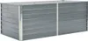 vidaXL Zvýšená posteľ 160 x 80 x 45 cm Pozinkovaná oceľ Náhľad obrázku produktu 1