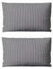 2 teilig Kissenbezüge 40x80 cm Mikrofaser Premium Damast Produktbild-Vorschau 1