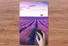 MuchoWow® Mauspad Mousepad Lavendel - Bäume - Lila - Blumen Produktbild-Vorschau 3