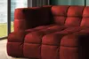 KAWOLA Sofa ROSARIO Ecksofa Velvet bordeaux Recamiere links Produktbild-Vorschau 5