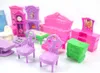 22-teiliges Puppenhaus-Spielset, Plastikmöbel, Produktbild-Vorschau 1