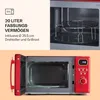 Klarstein Mikrowelle mit Grill, 800 Watt Mikrowelle Klein, Produktbild-Vorschau 4