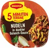 Maggi 5 Minuten Terrine Nudeln in dunkler Gulasch-Sauce Produktbild-Vorschau 4
