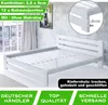 Bettgestell 100x200cm Einzelbett | Bett aus massivem Produktbild-Vorschau 1