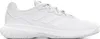 A white Adidas Gamecourt 2.0 Clay tennis shoe for men is shown from the side. Produktbild-Vorschau