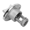 A single stainless steel boat drain plug is shown against a white background. Podgląd zdjęcia produktu