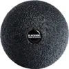 A black textured ball with a circular logo in the center. Podgląd zdjęcia produktu