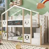 Flieks Letto a castello 90x200cm Letto per bambini con Anteprima dell’immagine prodotto 2
