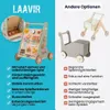Laavir Holz-Lauflernwagen mit Aktivitätspanel - Baby Walker Produktbild-Vorschau 3