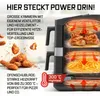 GOURMETmaxx Friteuse à air chaud 2800W, noire, avec double Voir les images du produit 5